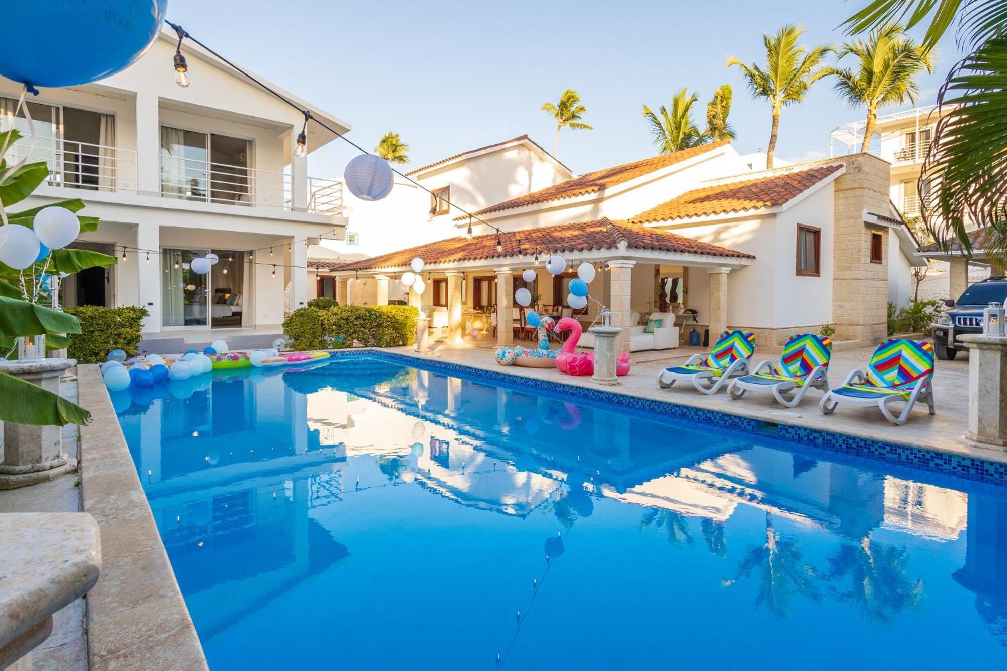 Huge 7-Bedroom Beach Villa With Private Pool - Los Corales Villas Punta Cana Exterior foto