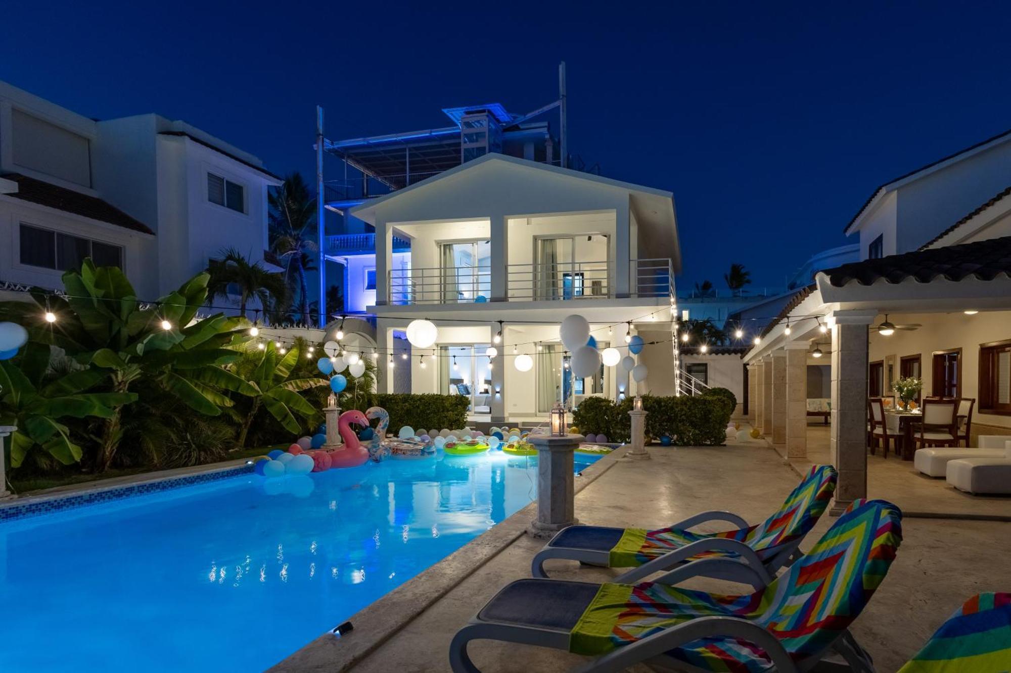 Huge 7-Bedroom Beach Villa With Private Pool - Los Corales Villas Punta Cana Exterior foto